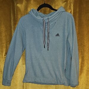 Adidas Light Blue Hoodie
